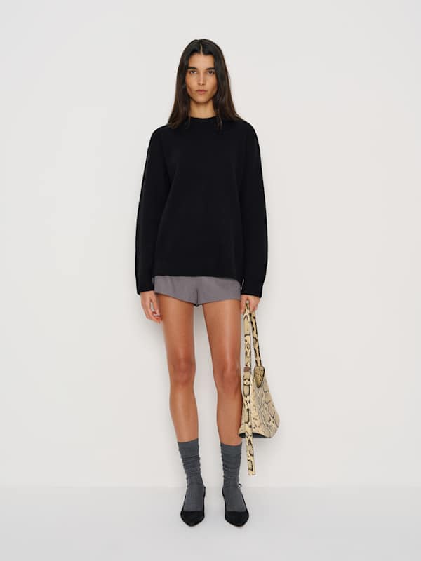 Fabian Crew Sweater - Black